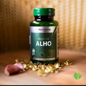 Óleo de Alho 500 mg – 60 Cápsulas – Imunidade, Coração e Bem‑Estar