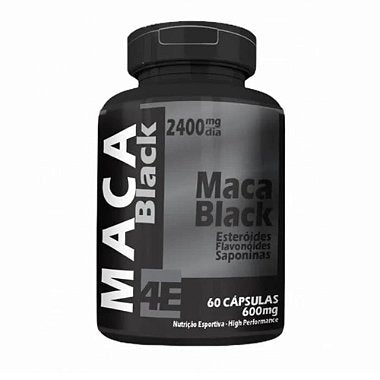Maca Peruana Black 600 mg – 60 Cápsulas – Energia, Foco e Equilíbrio Natural