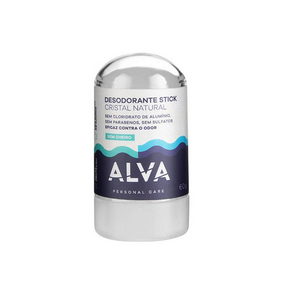 Desodorante Cristal Stick Vegano 60g Alva – Proteção Natural e Sustentável para Você!