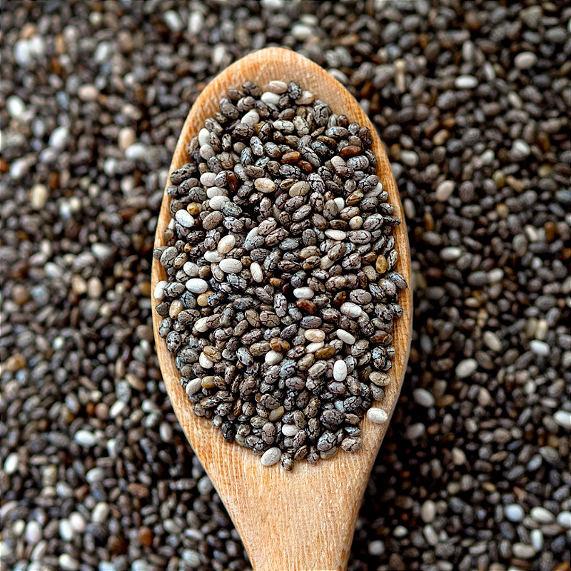 Chia Premium 100g – Fonte de Ômega-3, Fibras e Energia Sustentada