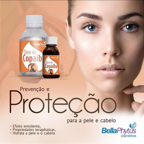 Óleo de Copaíba 30ml BellaPhytus - O poder da Amazônia para o seu bem-estar!