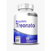 Magnésio Treonato 500 mg – 60 Cápsulas – Memória, Sono e Equilíbrio Mental