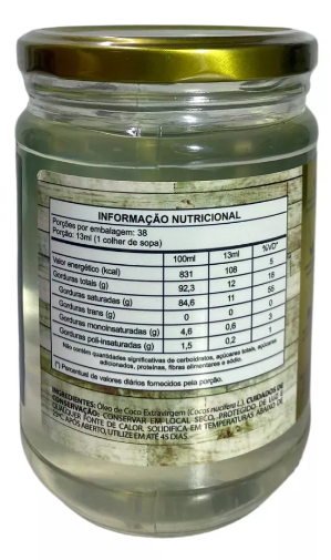 Óleo de Coco Extravirgem 500ml Macrophytus - Transforme sua rotina com saúde, sabor e versatilidade!