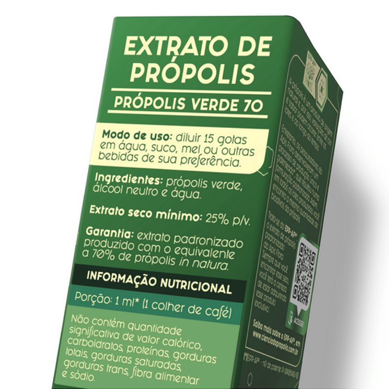 Extrato de Própolis Verde 70 30ml Apis Flora - Potência Extra para Sua Imunidade