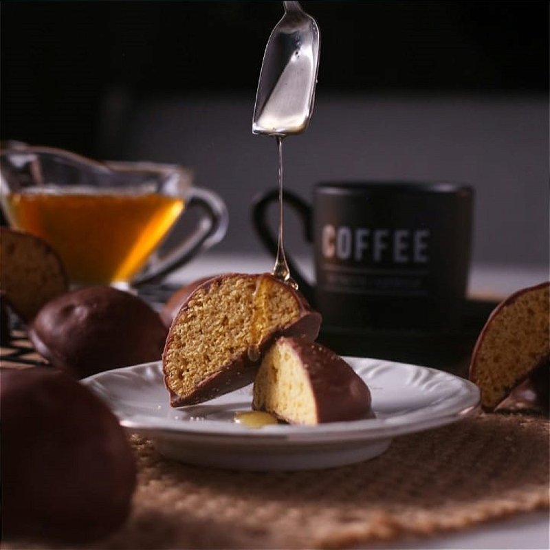 Pão de Mel 100g – Sabor Irresistível e Textura Perfeita!