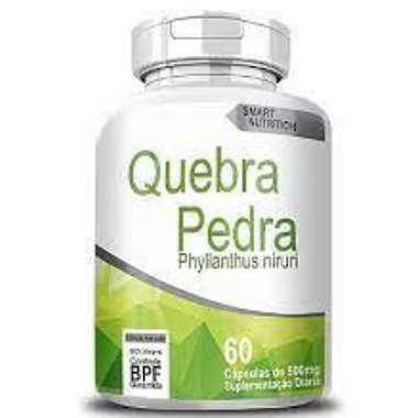Quebra Pedra 500mg - 60 Cápsulas | Suporte Natural para a Saúde Renal