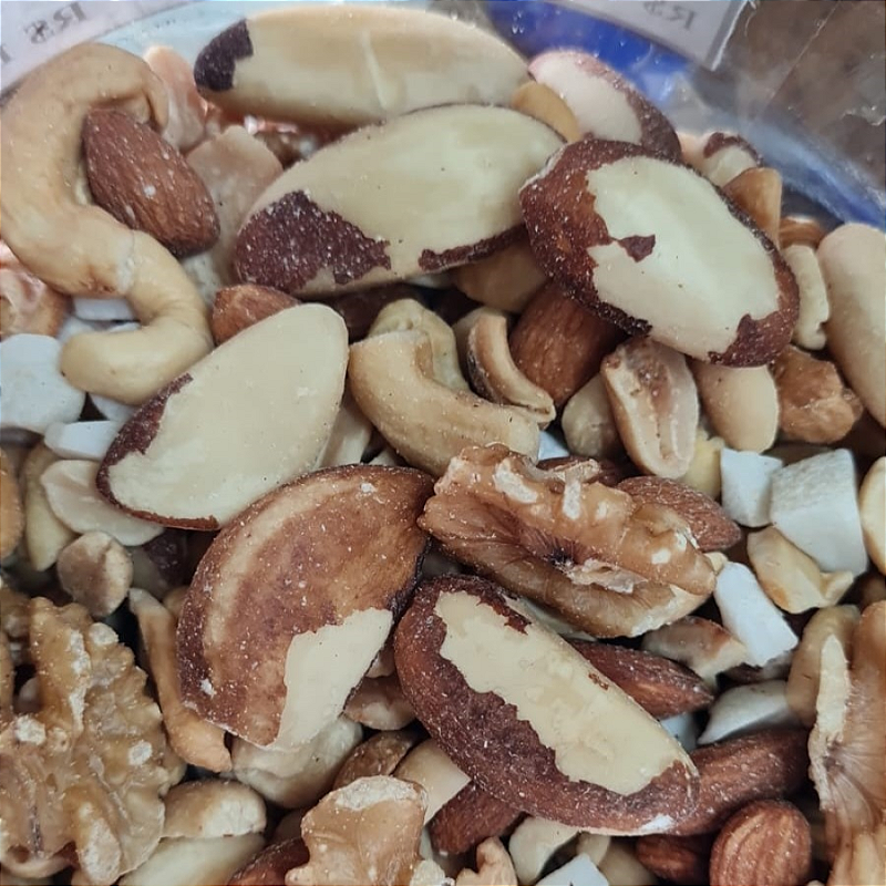 Mix de Castanhas e Coco 100g – Crocância e Nutrição em Cada Mordida!
