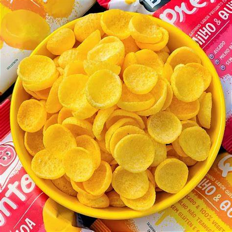 Snack Soja sabor Presunto 25g Belive - Crocância irresistível e nutrição em cada mordida!