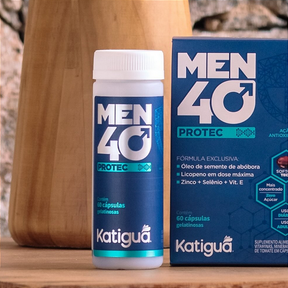 Men 40 Protec – 60 Cápsulas – Energia, Libido e Saúde Masculina