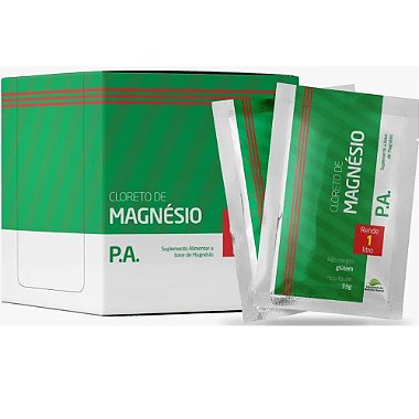 Cloreto de Magnésio PA Sachê 33g - Medinal: Mais Energia, Saúde e Bem-estar a Cada Gole