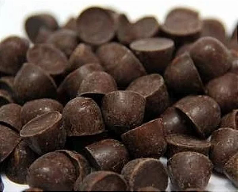 Gotas Chocolate Amargo 85% Cacau 100g – A Intensidade do Cacau que Transforma Seu Paladar!