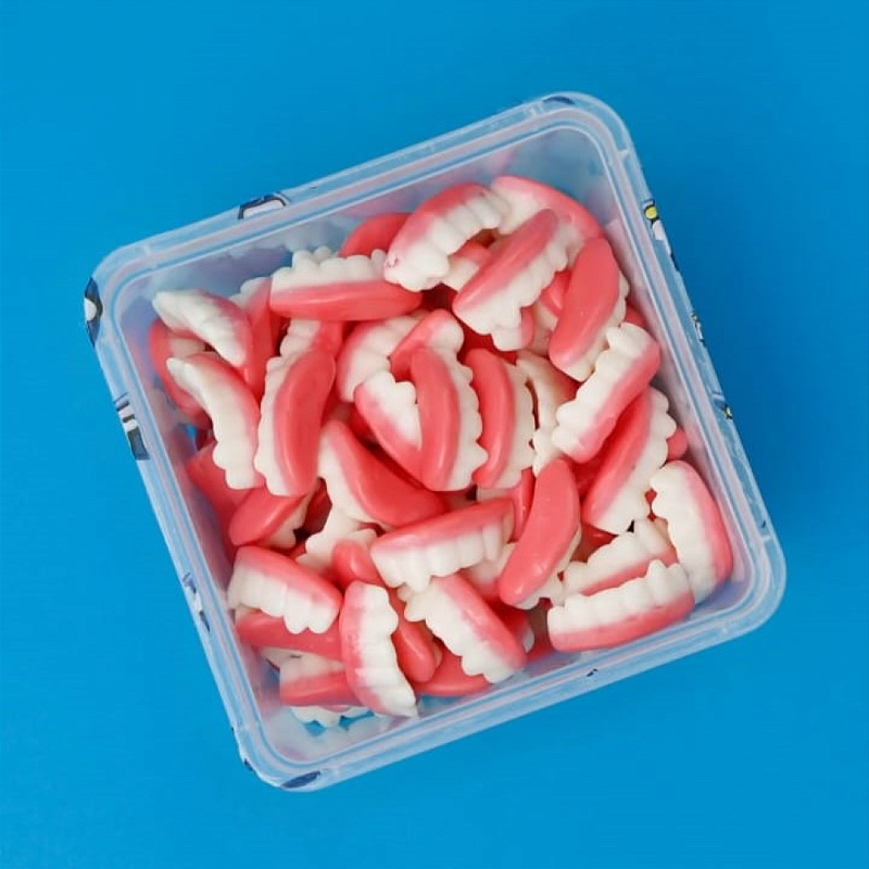 Balas Dentaduras Fini - Morango e Framboesa - 100g