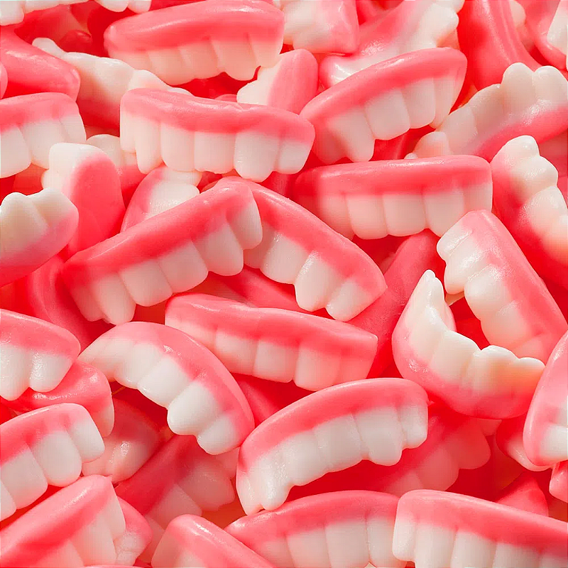 Balas Dentaduras Fini - Morango e Framboesa - 100g