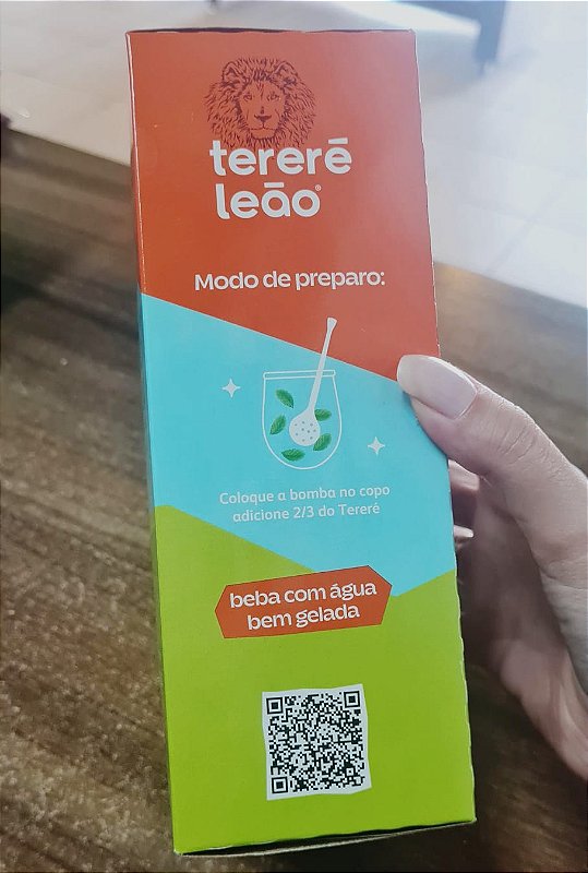 Tereré Erva Mate Sabor Menta & Limão 500g - Leão
