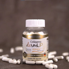 Colágeno DermUp Verisol 500 mg – 90 Cápsulas – Firmeza e Juventude
