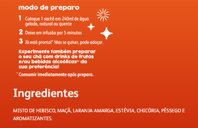 Chá Leão Pêssego 20g | A Versatilidade de um Chá que Transforma Qualquer Momento