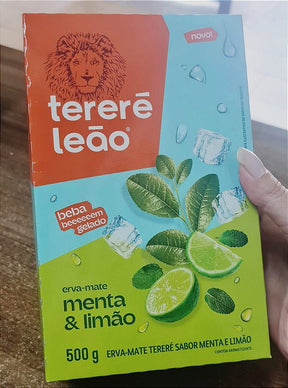 Tereré Erva Mate Sabor Menta & Limão 500g - Leão