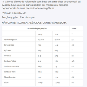 Pasta de Amendoim Cremosa 450g – Fit Food