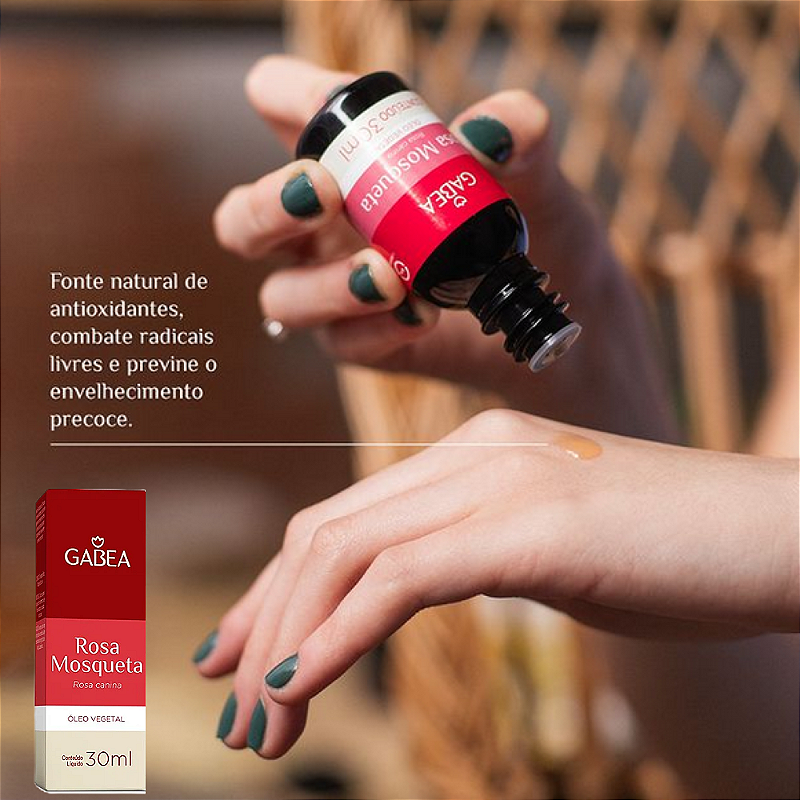 Óleo Rosa Mosqueta 30ml Gabea - Transforme sua pele com o poder da natureza!
