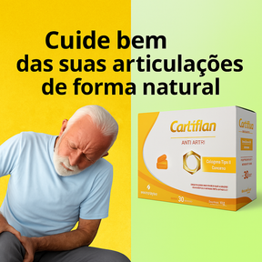 Kit 3x Cartiflan 475 mg – 90 Cápsulas | Rotina Leve e Natural