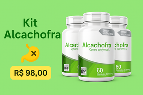 Kit Alcachofra 500mg (3 Unidades) – Equilíbrio e Bem-Estar Natural