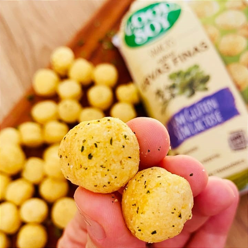 Snack Soja Sabor Ervas Finas 25g - Good Soy: O Lanche Saudável que Você Merece!