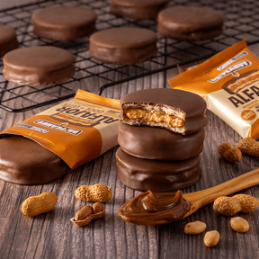 Alfajor Doce de Leite com Cobertura de Chocolate ao Leite 55g - Dr. Peanut