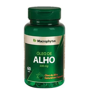 Óleo de Alho 500 mg – 60 Cápsulas – Imunidade, Coração e Bem‑Estar