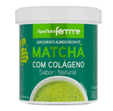 Matchá com Colágeno Sabor Natural 200g - ApisNutri – Energia, Beleza e Bem-estar em Um Só Produto!