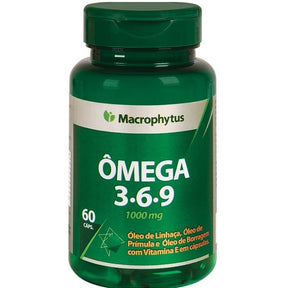 Ómega 3-6-9 - 60 Cápsulas - Macrophytus: Cuidando do Seu Corpo de Dentro para Fora