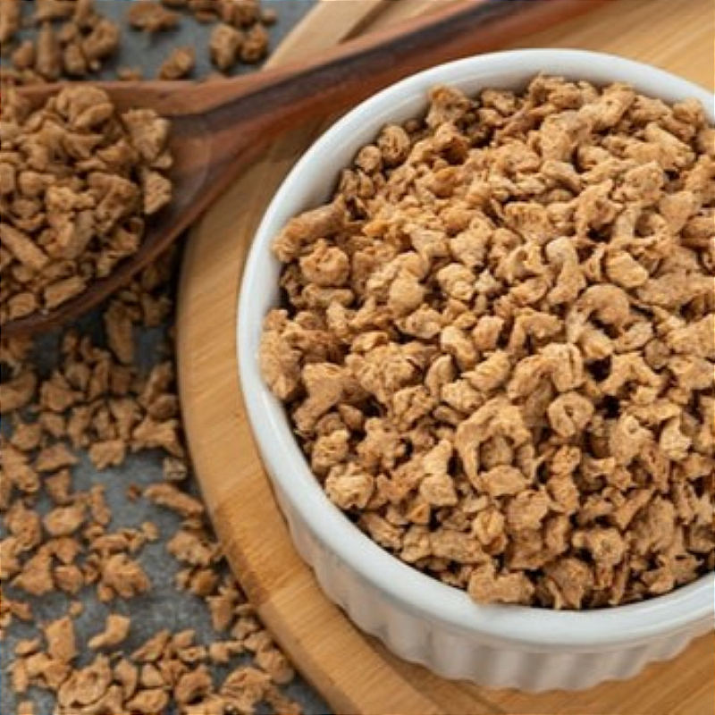 Proteína Texturizada de Soja (PTS) Natural 100g – Fonte Vegana de Proteína para Refeições Nutritivas