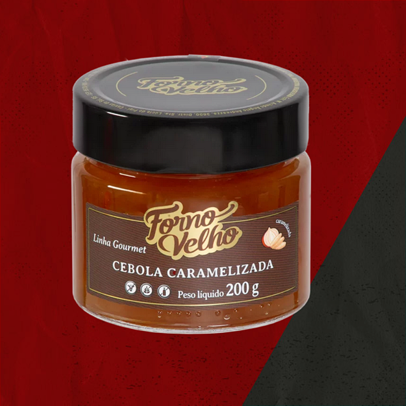 Cebola Caramelizada Gourmet 200g - Forno Velho