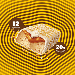 Barra de Proteína sabor Banoffee 60g Bold - Transforme seu treino e sua alimentação!