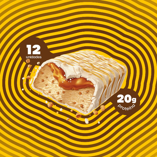 Barra de Proteína sabor Banoffee 60g Bold - Transforme seu treino e sua alimentação!
