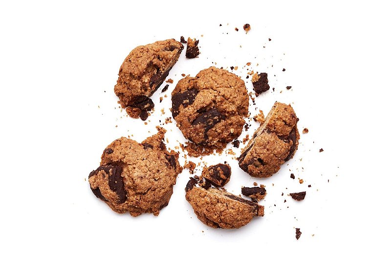 Cookies de Limão Siciliano com Chocolate 50% Cacau 100g– Equilíbrio Perfeito entre Sabor e Saúde!