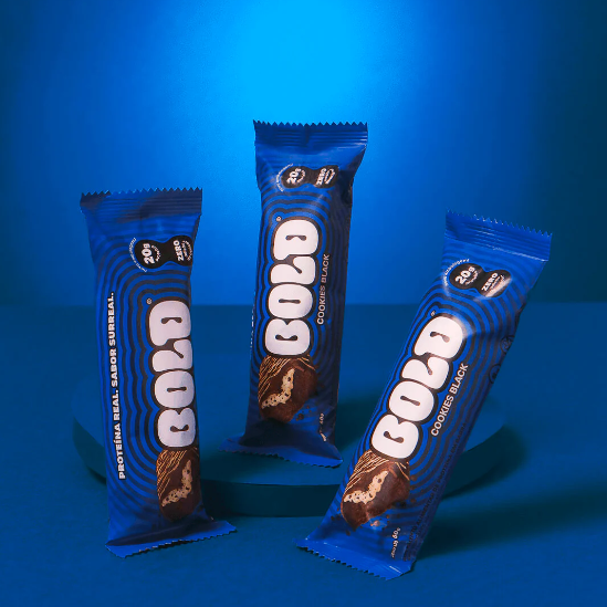 Cookies Black 60g - Bold | Sabor Intenso e Textura Inigualável!