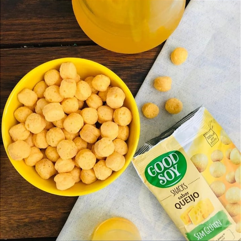 Snack Soja sabor Queijo 25g - Good Soy