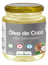 Óleo de Coco Não Saborizado 200ml - Macrophytus | A Energia Pura do Coco em Cada Gota