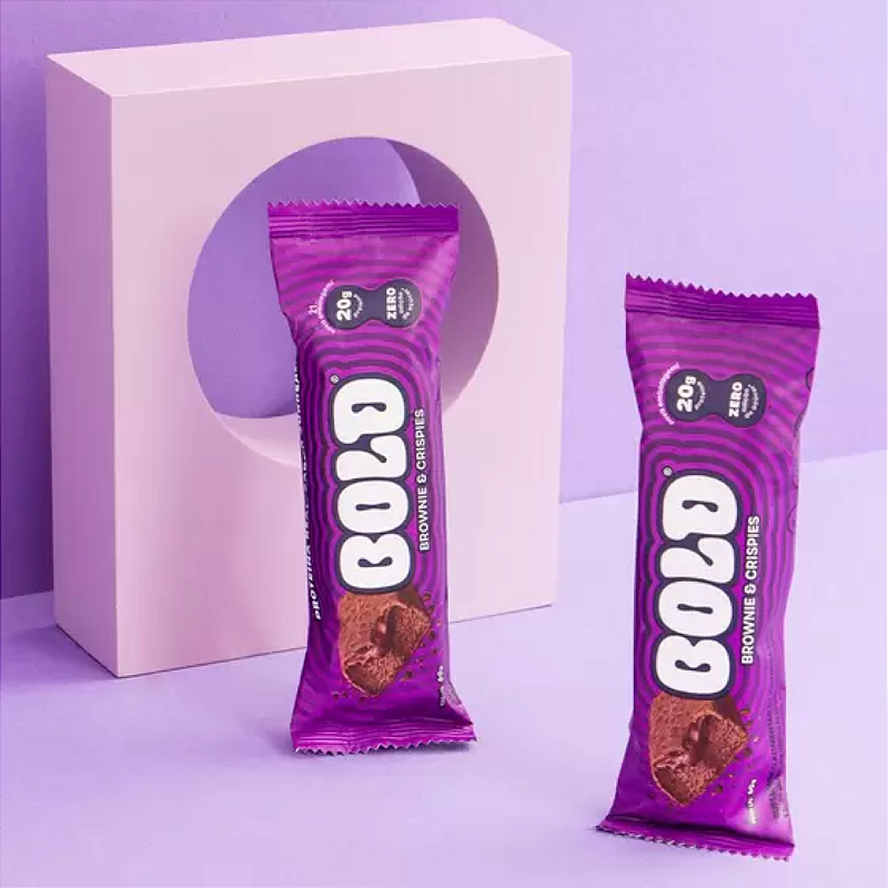 Barra de Proteína Sabor Brownie e Crispies Bold 60g - Energia e Sabor em Cada Mordida!