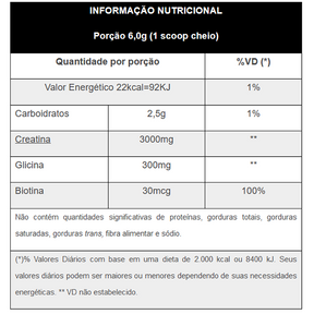 Creatine Double Force 150g - Body Action - Mais Força, Explosão e Resistência nos Treinos!
