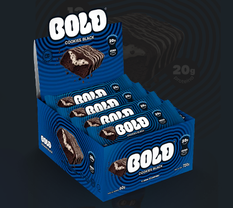 Cookies Black 60g - Bold | Sabor Intenso e Textura Inigualável!