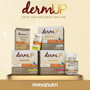 Colágeno DermUp Verisol 500 mg – 90 Cápsulas – Firmeza e Juventude