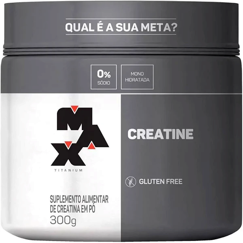 Creatina Mono Hidratada 150g – Max Titanium | Mais Energia, Mais Performance!
