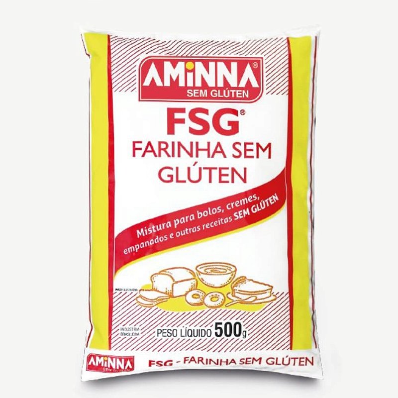 Farinha sem Glúten 500g - Aminna | Versatilidade e Saúde na Sua Cozinha!