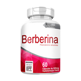 Berberina 500 mg – 60 Cápsulas – Controle de Glicemia, Lipídios e Metabolismo