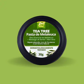 Tea Tree Pasta de Melaleuca 30g - Vedis | Antisséptico Natural e Cuidados para a Pele