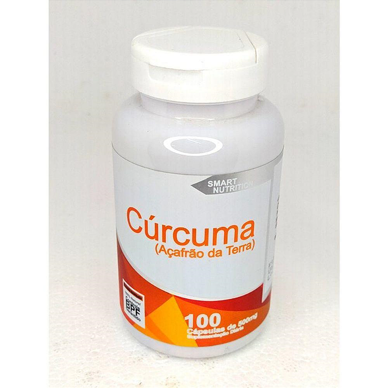 Cúrcuma (Açafrão da Terra)  500 mg – 100 Cápsulas – Antioxidante e Bem-Estar Natural