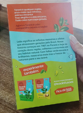 Tereré Erva Mate Sabor Menta & Limão 500g - Leão