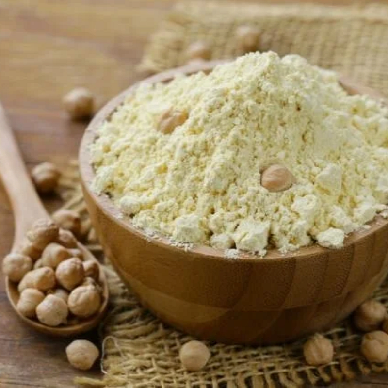 Farinha de Grão-de-Bico 100gr Sem Glúten – Proteína Vegetal e Baixo Índice Glicêmico