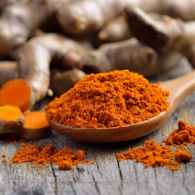 Açafrão (Cúrcuma) em Pó Puro 100g – Mais Cor, Sabor e Saúde no seu Prato!